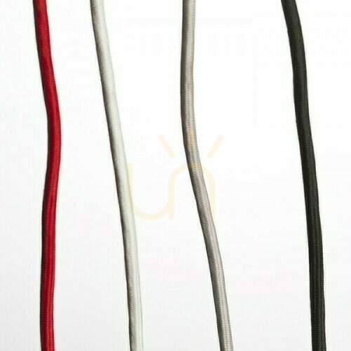Check Accessory for lampshades Fit 3x0.75 4m Textile cable Black 230 V