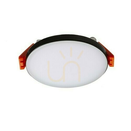 Check Recessed luminaire Bjork R 9 Black 230 V Led 6 W 3000 K