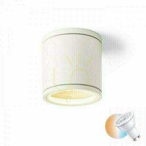 Plafonds Outdoor Lizzi Ceiling White 230 V Gu10 35 W Ip54 small 0