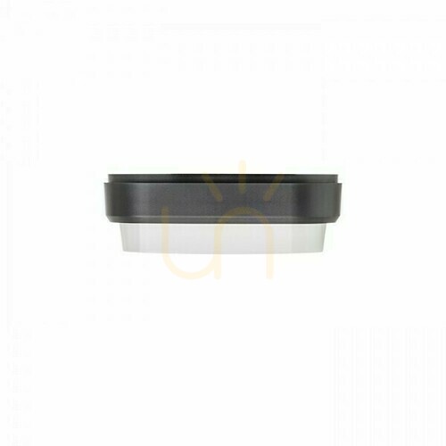 Check Outdoor Plafonds Taris Sq 17 Surface Mounted Black Plastic 230 V Led 8 W Ip54 3000 K