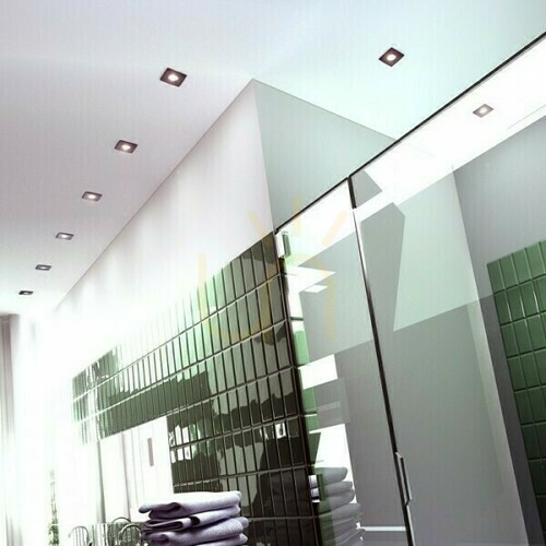 Check Recessed luminaire Waterboy Sq Matte Black 230 V Led 10 W 40° Ip65 3000 K