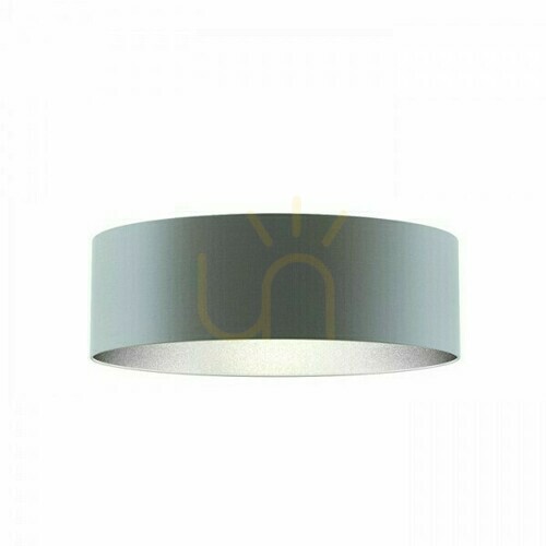 Check Lampshade, Ron 60/19 Monaco Oil/Silver Pvc Max lampshade. 23 W