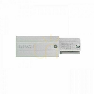 Rendl EUTRAC left feed-in silver-grey 230 V R11316 small 2