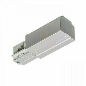 Rendl EUTRAC left feed-in silver-grey 230 V R11316 small 3