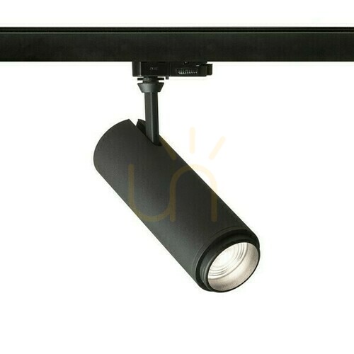 Check Focus 20 Dimm To 3 Phase Spotlight. Rails Black 230 V Led W 10 60° 3000 K 4000 5000