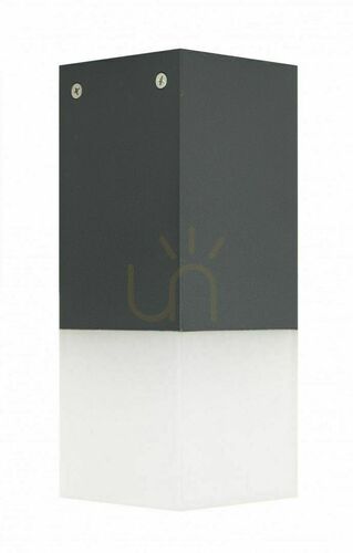 Check Outdoor Ceiling Light SU-MA Cube Dark Gray 20W IP44 E27 CB-S DG