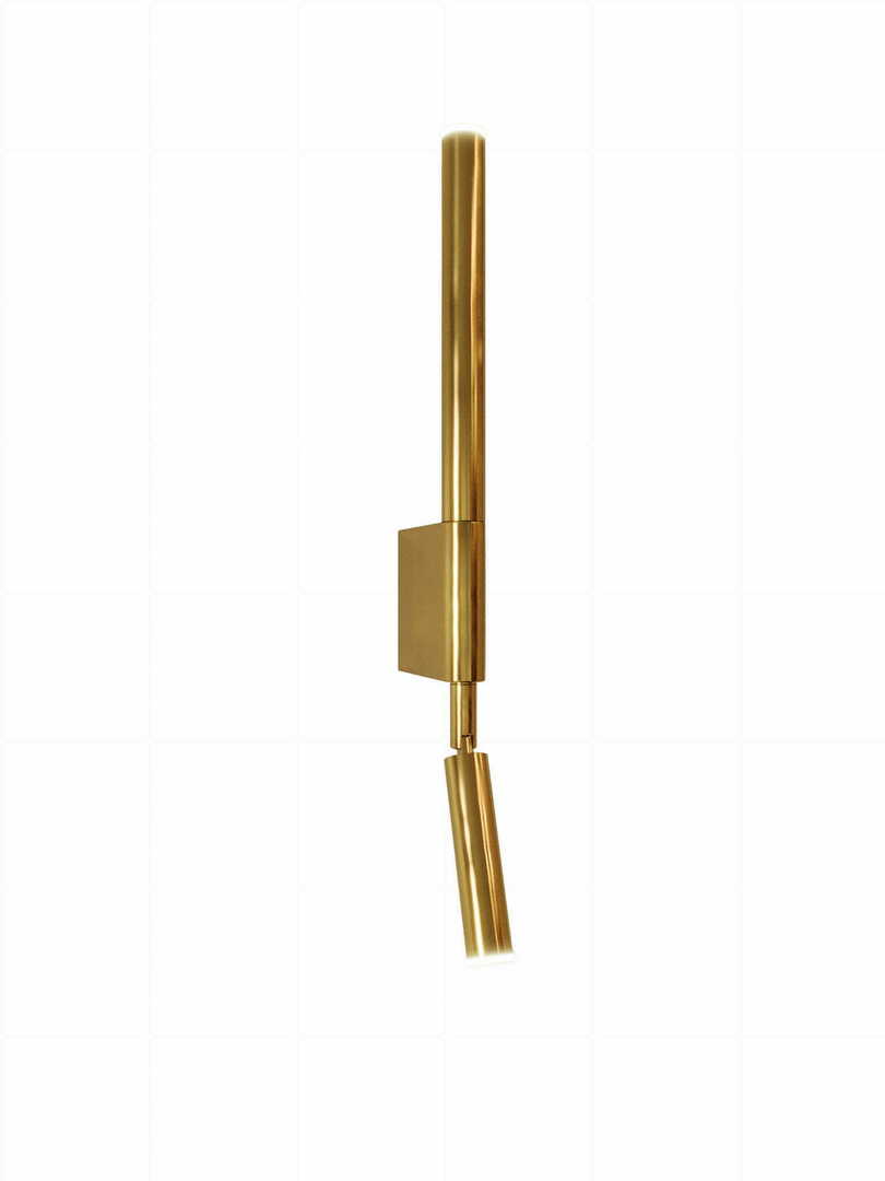 Check Wall Light Max Light Organic W0340 Gold Metal 2-Light 47 cm 3000K Wall Light Max Light Organic W0340 Gold Metal 2-Light 47 cm 3000K