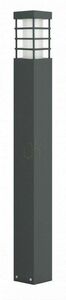 Outdoor Post Light SU-MA RADO II 1 DG Dark Gray 75 cm LED 18W IP54 small 0