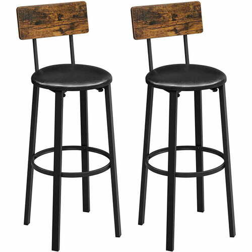 Check Bar Stools 2pcs - LBC069B81