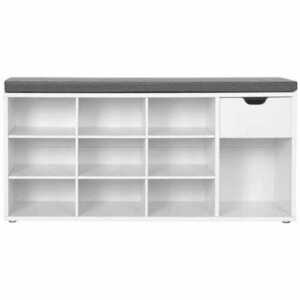 Shoe Cabinet with Seat - LHS24W01 small 5