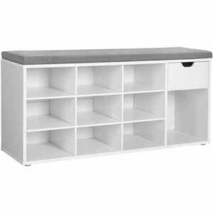 Shoe Cabinet with Seat - LHS24W01 small 0