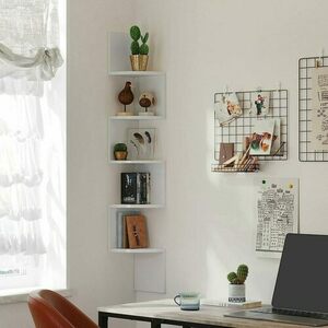 Corner Shelf Rack - LBC72WT small 1