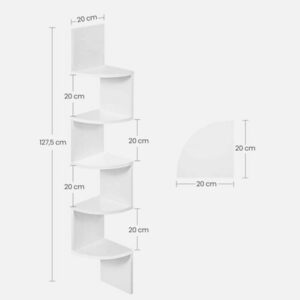 Corner Shelf Rack - LBC72WT small 2