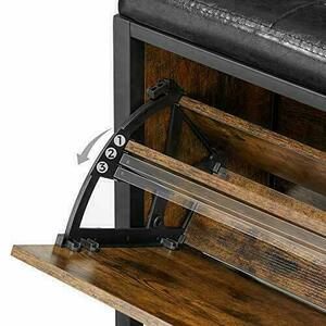 Shoe Cabinet with Seat - LSB049B01 small 4