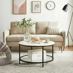 Round Coffee Table Bench - LCT071B13 small 5