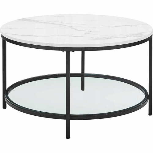 Check Round Coffee Table Bench - LCT071B13