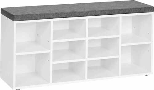 Check Shoe Cabinet with Seat - LHS010W01