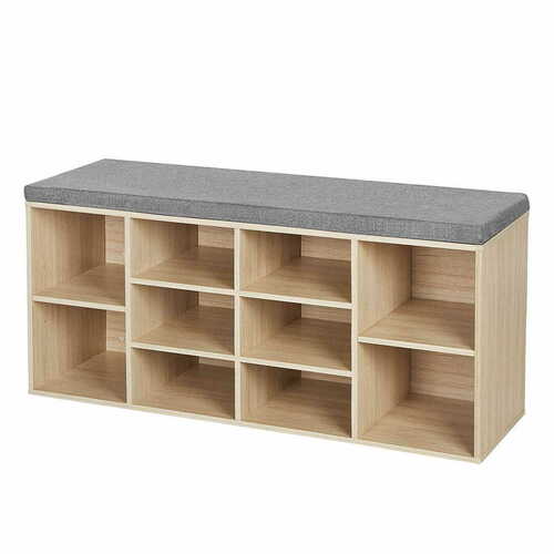 Check Shoe Cabinet with Seat - LHS10NLV1