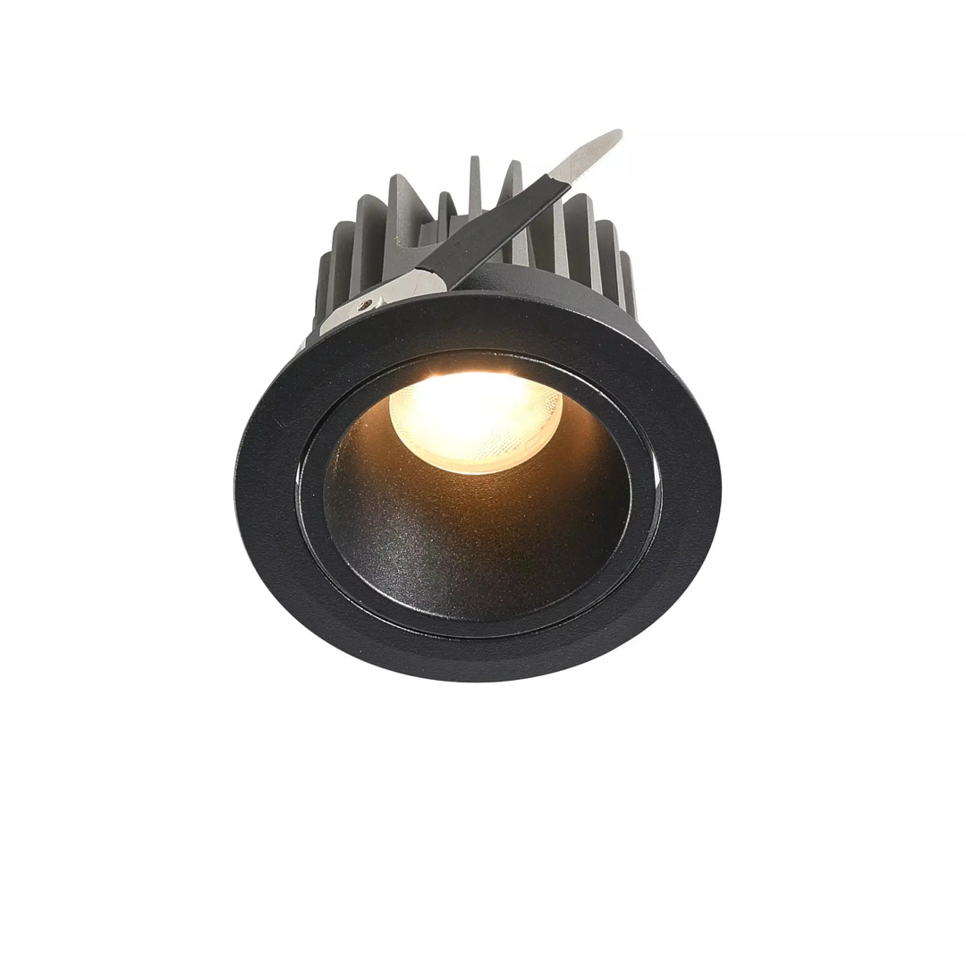 Pik LED flush-mounted light fixture black RL0106-CCT-BK