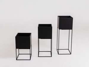 PALMUS METAL pot 100x35x35 - black small 3