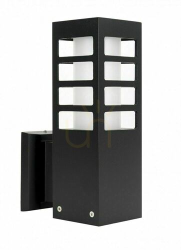 Check Outdoor Wall Lamp SU-MA RADO III K BL Black 18W IP54 E27