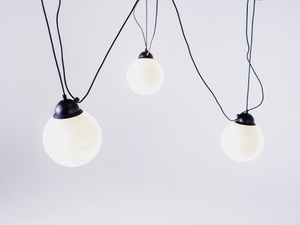 GLASS M 3 pendant lamp - black small 4