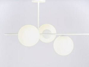 BOBLER horizontal pendant lamp - white small 4