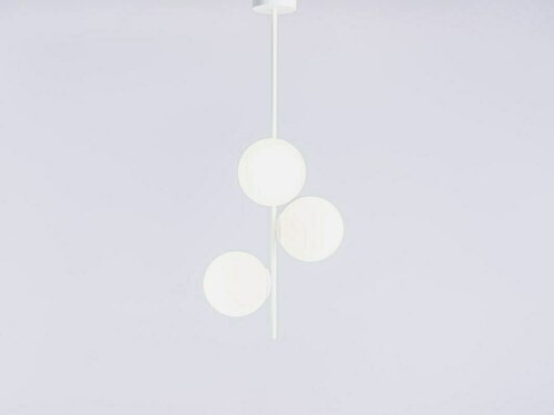 Check BOBLER vertical pendant lamp - white