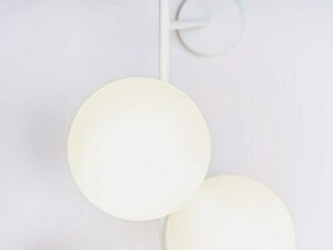 BOBLER 1connect wall lamp - white small 4