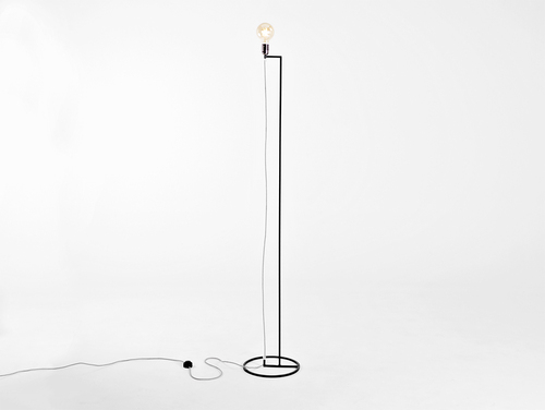 Check STRANG FLOOR floor lamp - black