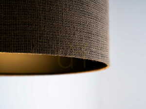 CustomForm MASALA BLACK pendant lamp 50×30 cm, jute shade with black lining small 4