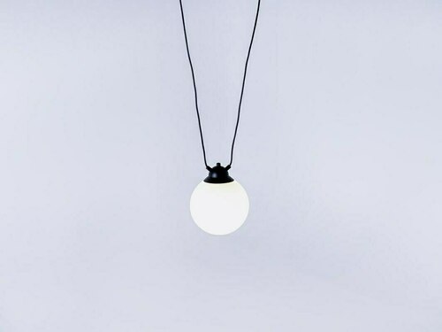 Check GLASS HANGMAN 1 pendant lamp - black