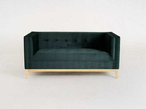 Check Sofa by-TOM 2 person. - avocado(rv38), natural