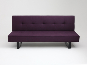 SLEEK 2 person sofa. distribution. - plum(1309), black small 3