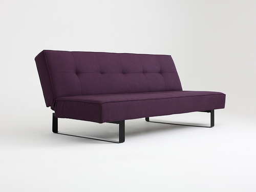 Check SLEEK 2 person sofa. distribution. - plum(1309), black