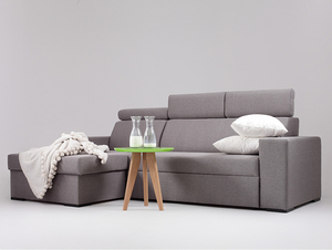 Corner unit ATLANTICA split. L - steel(et91), walnut small 1