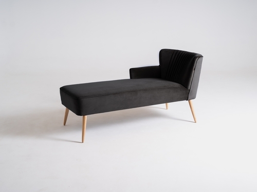 Check Lounger HARRY L - lilac gray(rv96), natural