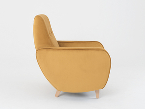 PANDA armchair - maracuja(rv41), natural small 3