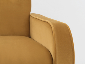 PANDA armchair - maracuja(rv41), natural small 4