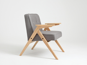 VINC armchair - steel(et91), natural small 0