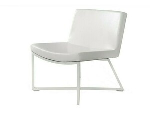 ZERO armchair - eco leather white, white small 1