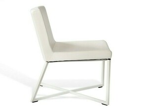 ZERO armchair - eco leather white, white small 0