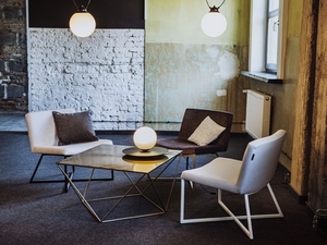 ZERO armchair - light pepita(ke701), white small 2
