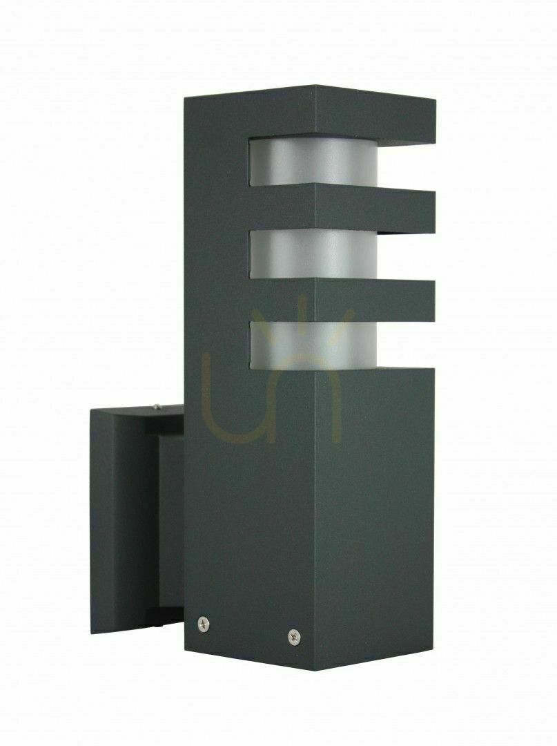 Outdoor Wall Lamp SU-MA RADO K DG Dark Gray Aluminum IP54 E27 18W