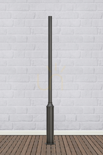 Check Outdoor Pole Light Markslojd ARCTIC 220 cm Black Aluminum 107122