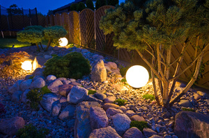 Garden Ball Light Lunares Luna Ball 50 cm White Gloss LED E27 IP44 LB50B small 12