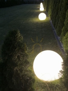 Garden Ball Light Lunares Luna Ball 50 cm White Gloss LED E27 IP44 LB50B small 13