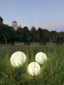 Garden Ball Light Lunares Luna Ball 50 cm White Gloss LED E27 IP44 LB50B small 16