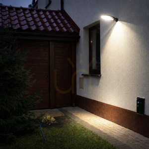 Outdoor Wall Lamp SU-MA Boat LED Dark Gray 26W LS-LT-3A small 3