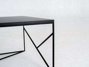 FANCY BASIC coffee table 140x80 - black small 4